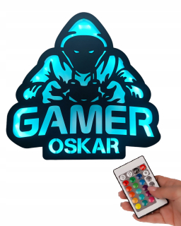 Viacfarebná nočná lampa Drew-Fun